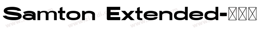 Samton Extended字体转换